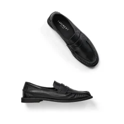 Pavement Loafers*Læder Loafer Sko Sort