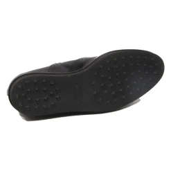 Tod's Snøresko*Læder Loafer Sko Francesina Bucature Sort