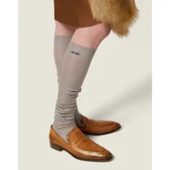 Miu Miu Loafers*Læder Loafers Brun