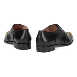 Philosophy di Lorenzo Serafini Snøresko*Læder Loafers Sort