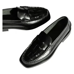 Hereu Loafers*Læder Mokkasin Sort