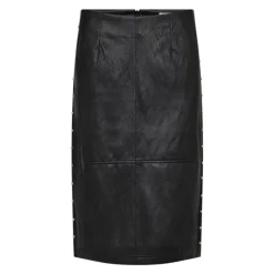 Co'Couture Nederdele*Læder Nederdele Sort