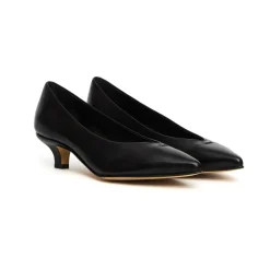 Pomme D'or Pumps|Stiletter*Læder Pumps Sort