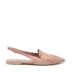 Pomme D'or Ballerina Sko*Læder Slingback Ballerinaer Pink