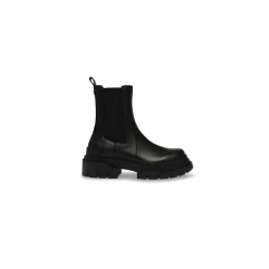 Steve Madden Chelsea Boots*Læder Slip-On Ankelstøvle Sort