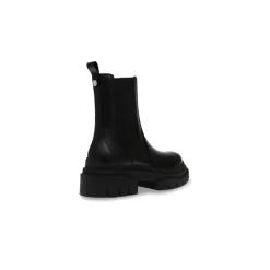 Steve Madden Chelsea Boots*Læder Slip-On Ankelstøvle Sort