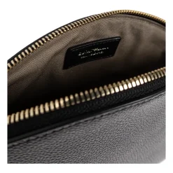 Emporio Armani Toilettasker*Læder Toilet Taske Sort