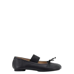 MM6 Maison Margiela Ballerina Sko*Læderballerinaer med anatomisk form Sort