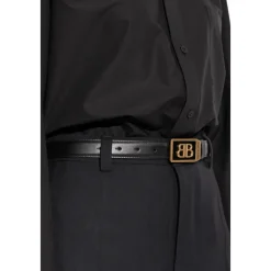 Balenciaga Bælter*Læderbælte Sort