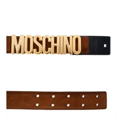 Moschino Bælter*Læderbælte Brun