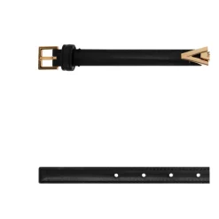 Versace Bælter*Læderbælte Sort