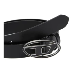 Diesel Bælter*Læderbælte Sort