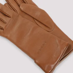 Gucci Handsker*Læderhandsker Brun