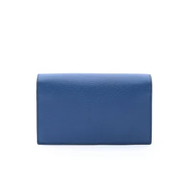 Gucci Punge & Kortholder*Læderkæde Wallet Blå
