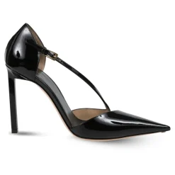 Tom Ford Pumps|Stiletter*Læderpumps med asymmetrisk design i lak Sort
