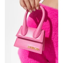 Jacquemus Bæltetasker*Le Chiquito Mini Håndtaske Pink