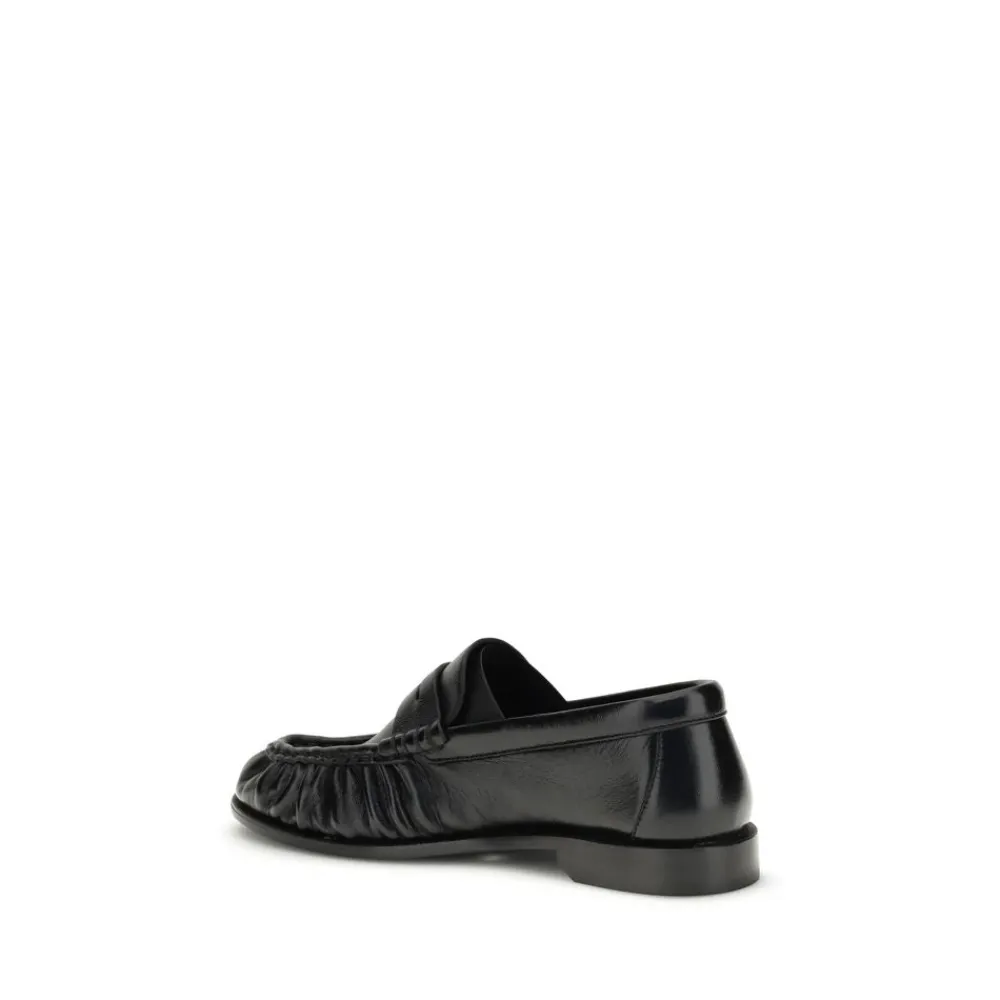 Saint Laurent Loafers*Le Loafer Loafers Elegante Lædersko Sort