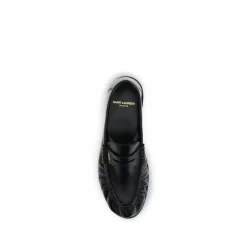 Saint Laurent Loafers*Le Loafer Loafers Elegante Lædersko Sort