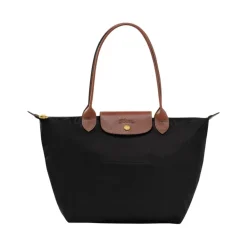 Longchamp Indkøbstasker*Le Pliage Original Shoulder Bag Sort