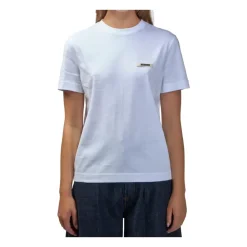 Jacquemus T-Shirts*LE TSHIRT GROS GRAIN MC Hvid