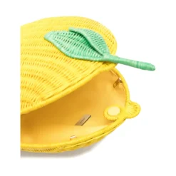 SERPUI Clutch*Leaf Woven Clutch Taske Gul