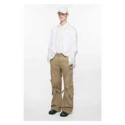 Acne Studios Loafers*Leather Buckle Mule Grøn