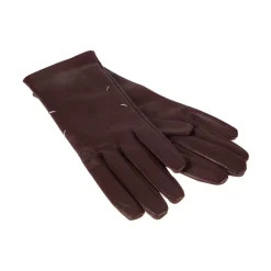 Maison Margiela Handsker*Leather Gloves Lilla