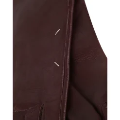 Maison Margiela Handsker*Leather Gloves Lilla