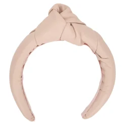RED Valentino Huer & Kasketter*Leather Headband Beige