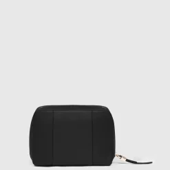 Piquadro Toilettasker*Leather make-up bag Sort