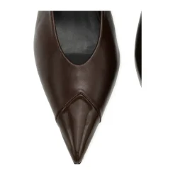 ROTATE Birger Christensen Pumps|Stiletter*Leather Slingback Pump Brun