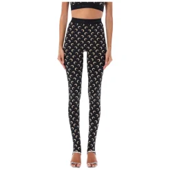 Marine Serre Bukser*Leggings Moon Sort
