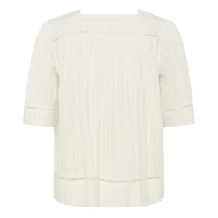 Soaked in Luxury Bluser & Skjorter*Leodora Bluse Hvid