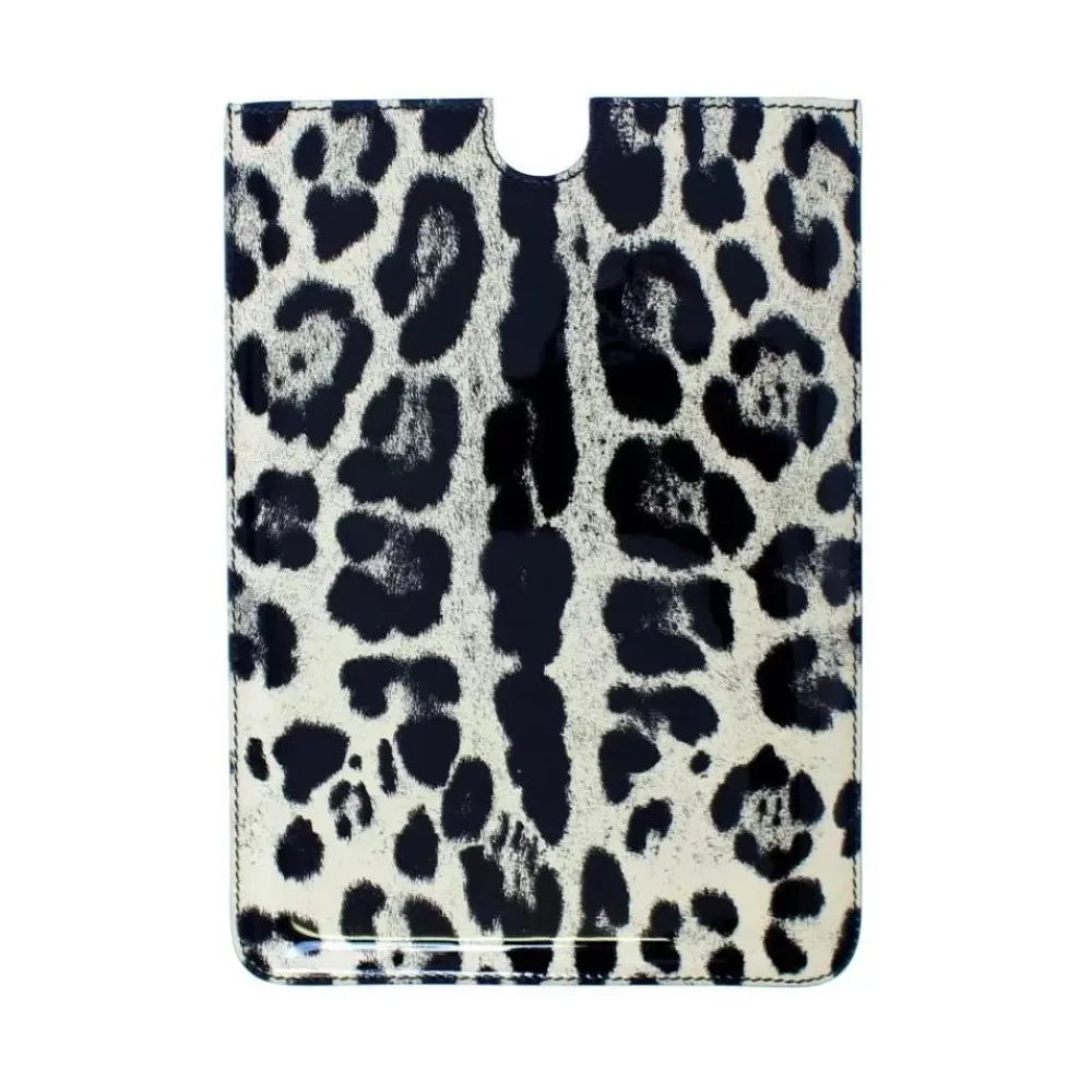 Dolce & Gabbana Laptop Tasker*Leopard Print iPad Mini Etui Multifarvet