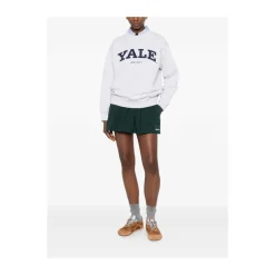 Sporty & Rich Sweatshirts*Lettering Crewneck Grå