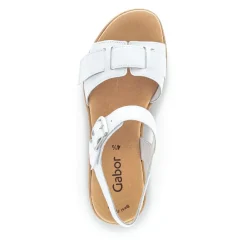 Gabor Sandaler*Letvægt Dame Sandal med Optimal Pasform Hvid