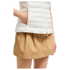 Moncler Jakker*Letvægts dunvest til kvinder Hvid