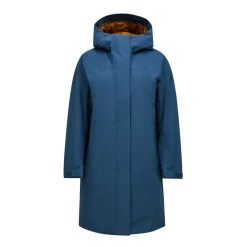 Peak Performance Frakker*Letvægts Parka med hætte og lynlås Blå