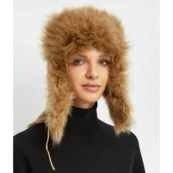 Yves Salomon Huer & Kasketter*Liegeois Hat Brun