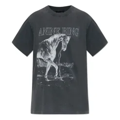 Anine Bing T-Shirts*Lili Tee Horse Grå