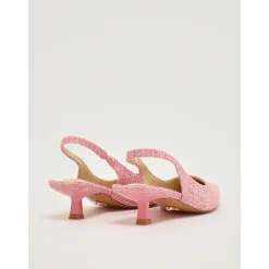 Twentyfourhaitch Stiletter*Lilibeth Slingback Pink