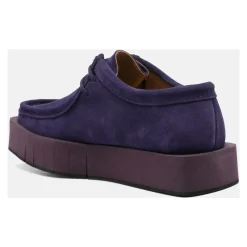 Paloma Barceló Snøresko*Flade Sko Barbara Mokkasiner Lilla