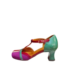 Chie Mihara Pumps|Stiletter*Lilla laklæder Mary Jane sko Multifarvet