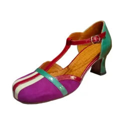 Chie Mihara Pumps|Stiletter*Lilla laklæder Mary Jane sko Multifarvet