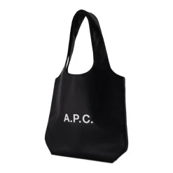 A.P.C. Indkøbstasker*Lille Ninon Tote Taske - Sort