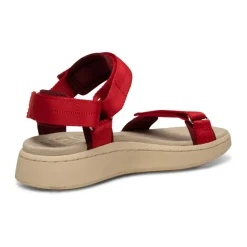 Woden Sandaler*Line Sandal Rød