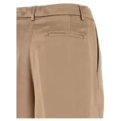 Fabiana Filippi Bukser*Liquid Satin Bukser Beige
