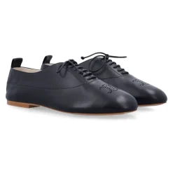 CELINE Snøresko*Lise Perforated Triomphe Richelieu Sko Sort