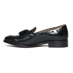 Berwick Loafers*Loafers i børstet læder Sort