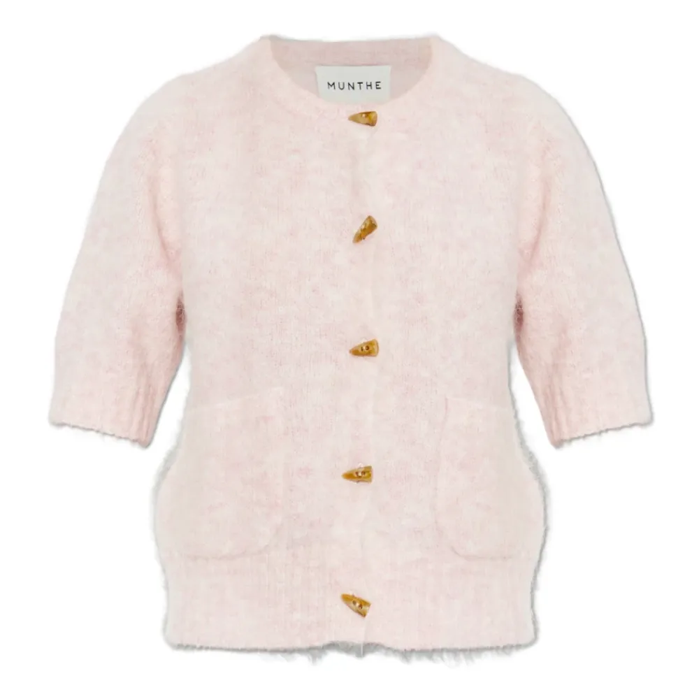 Munthe Striktrøjer & Sweatere*Locca Cardigan Pink
